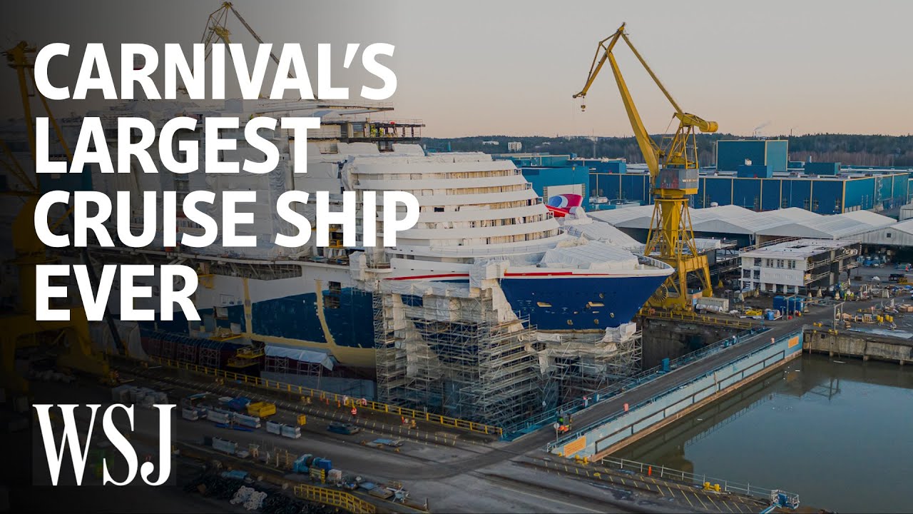 Carnival’s Largest Cruise Ship Ever: How It Fits 6,000 People | WSJ