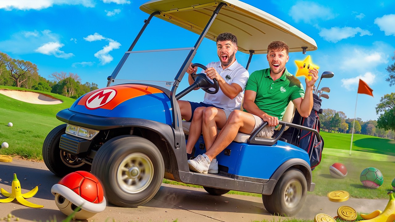 BIG WEDGE MARIO KART GOLF 2!