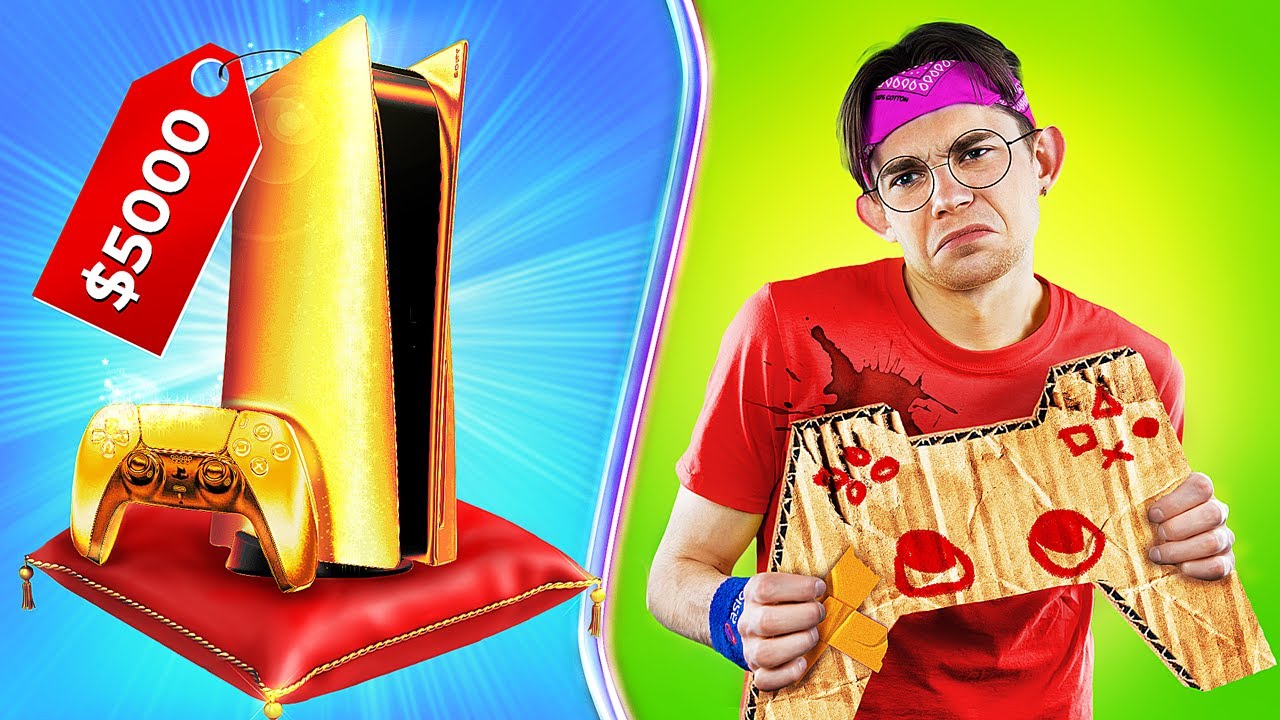 Biedna kontra Bogaty Gamer