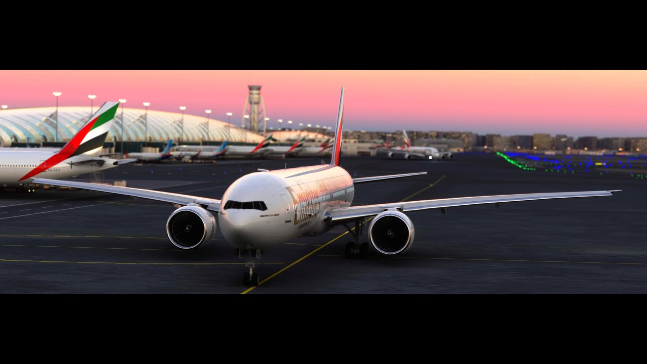 Plane spotting in Dubai - MSFS2020
