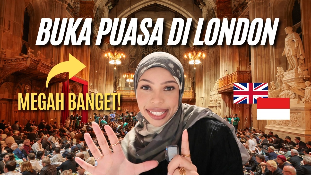 BUKA PUASA BARENG 800 ORANG DI LONDON, INGGRIS! - RAMADAN 2026