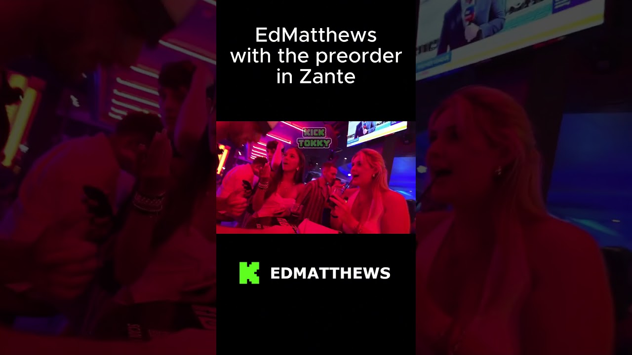 EdMatthews putting in a preorder in Zante 