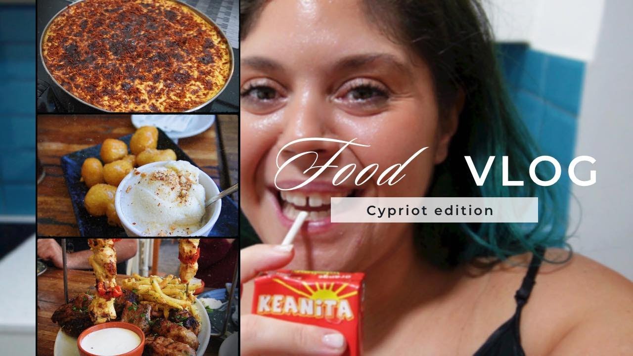 FOOD VLOG: ΠΗΓΑ ΚΥΠΡΟ ΚΑΙ ΕΦΑΓΑ ΤΑ ΦΑΓΗΤΑ ΠΟΥ ΜΟΥ ΕΛΕΙΨΑΝ!