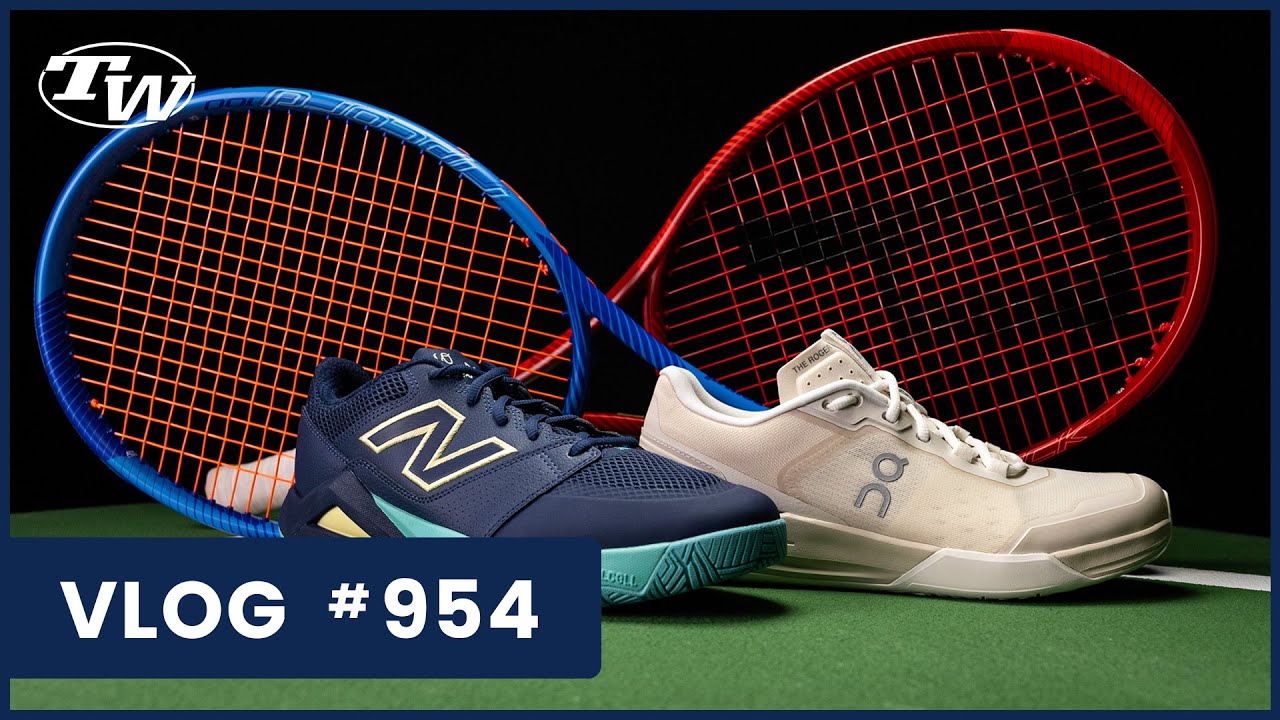 Rip on the court with Prince RIPSTICKS & RIPCORD racquets; & new tennis shoes we love! - VLOG 954