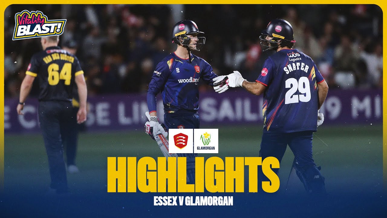 😱 NERVEWRACKING ENDING | Essex v Glamorgan Vitality Blast Highlights