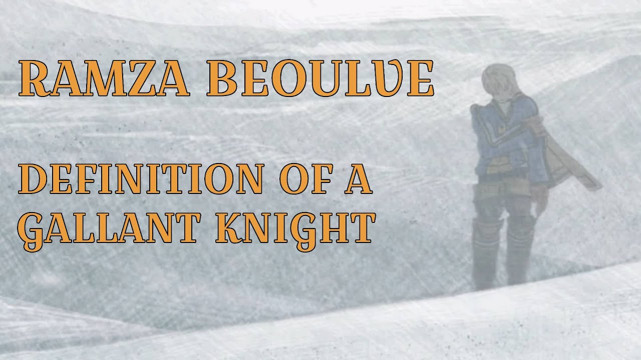 What FFT's Ramza Beoulve Teaches About Doing the Right Thing