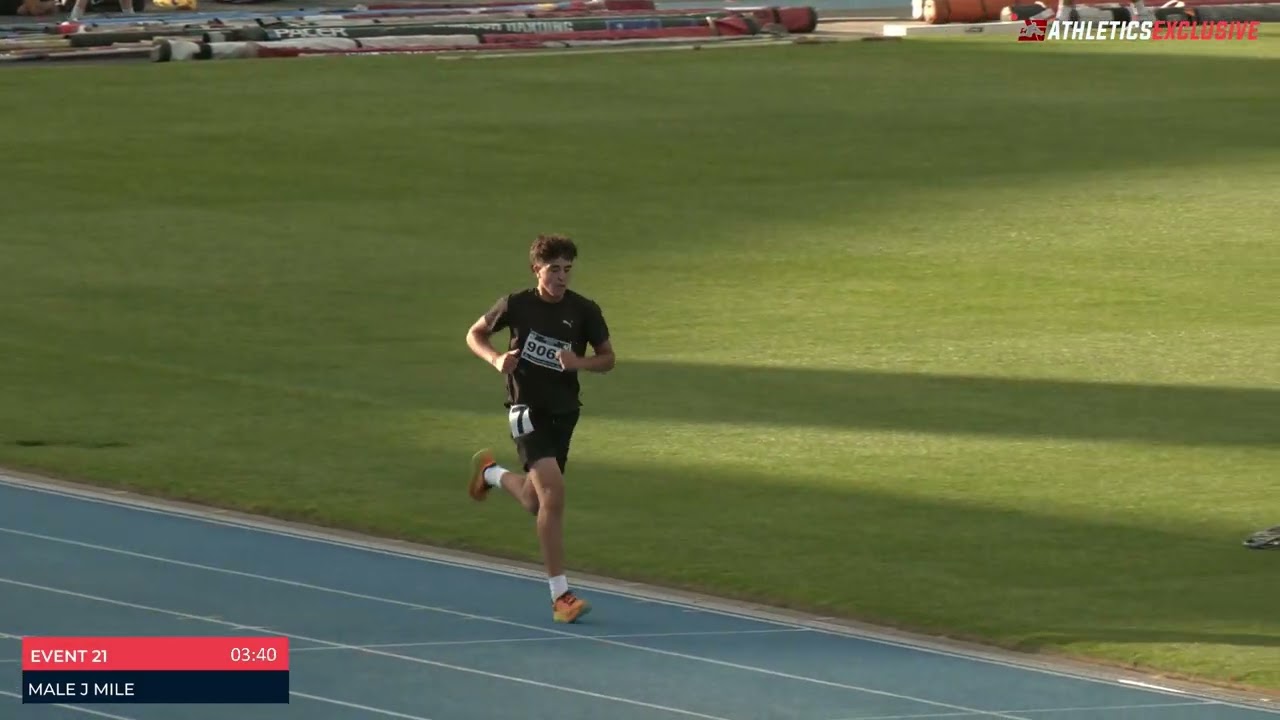 Male J Mile: 2025-26 Victorian Milers Club - Meet 4