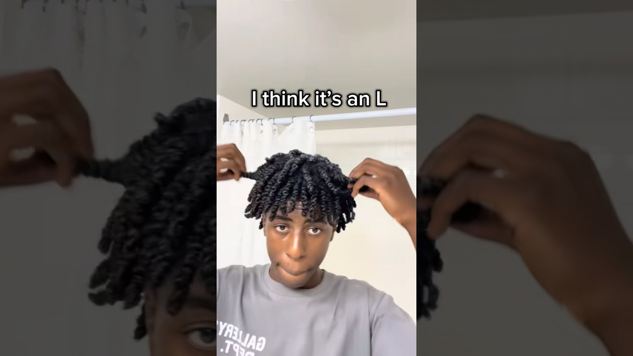 How To Do Two Strand Twists #howtogrownaturalhair #haircare #howtostylenaturalhair #shorts
