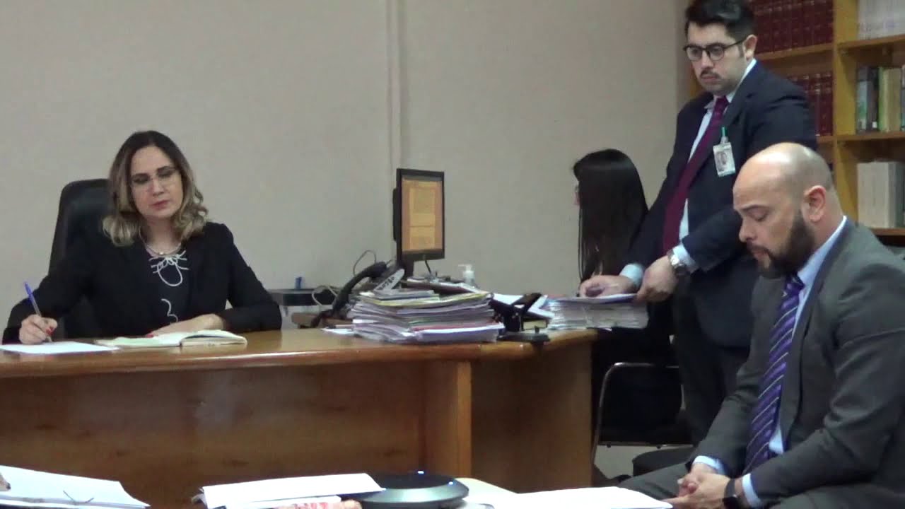 Primera Audiencia Preliminar Via Video Conferencia Causa N° 4280 del 2014 Robo Agravado.
