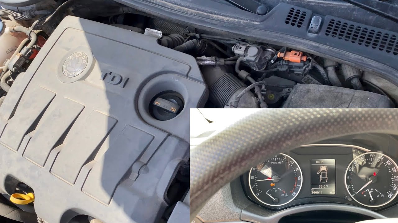 Skoda Octavia 2 1.6 TDI facelift first engine start after 1 year