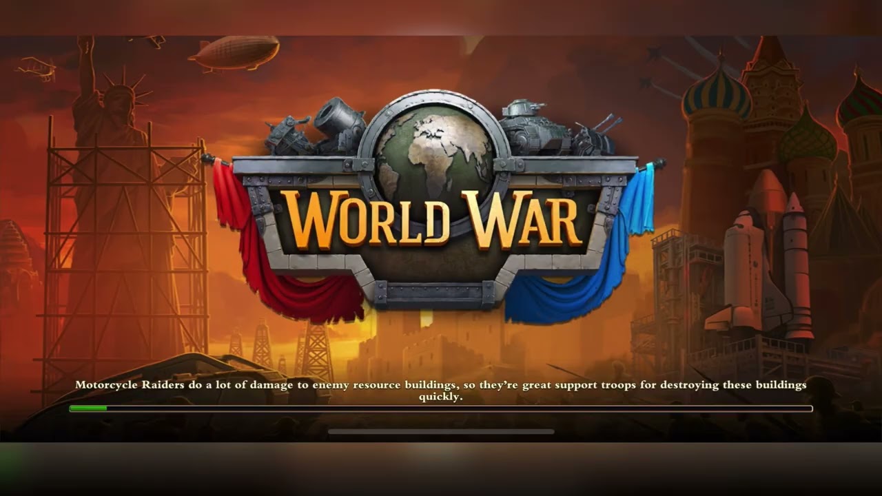 DomiNations Industrial Age War Attacks2 lv127&119
