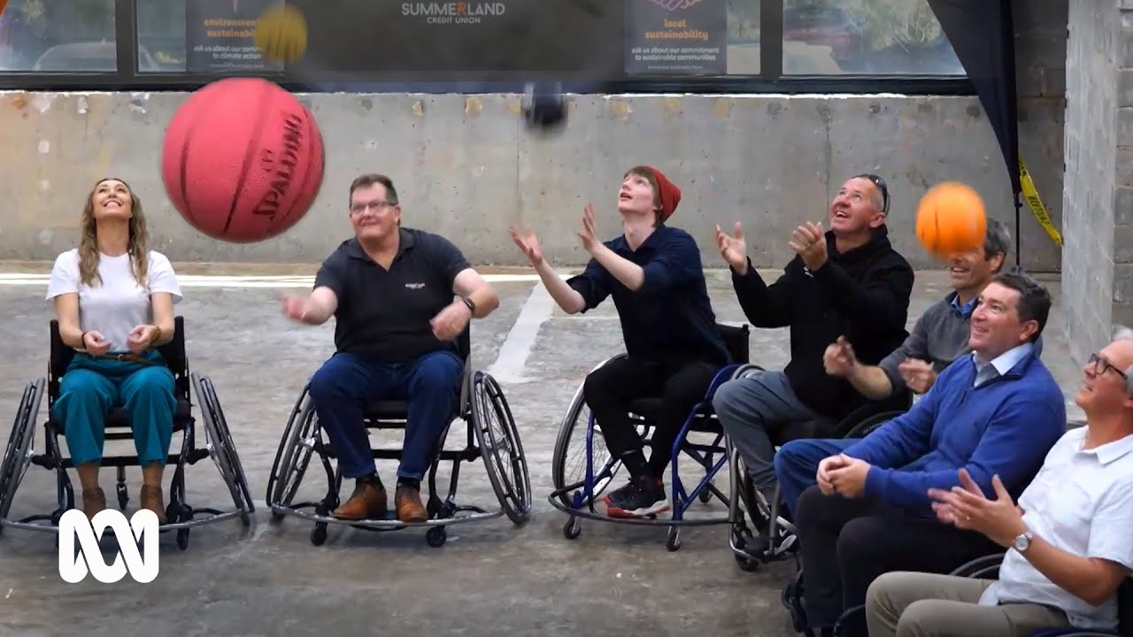 Breaking down job barriers for people with disabilities using wheelchair sport 🏀 | ABC Australia