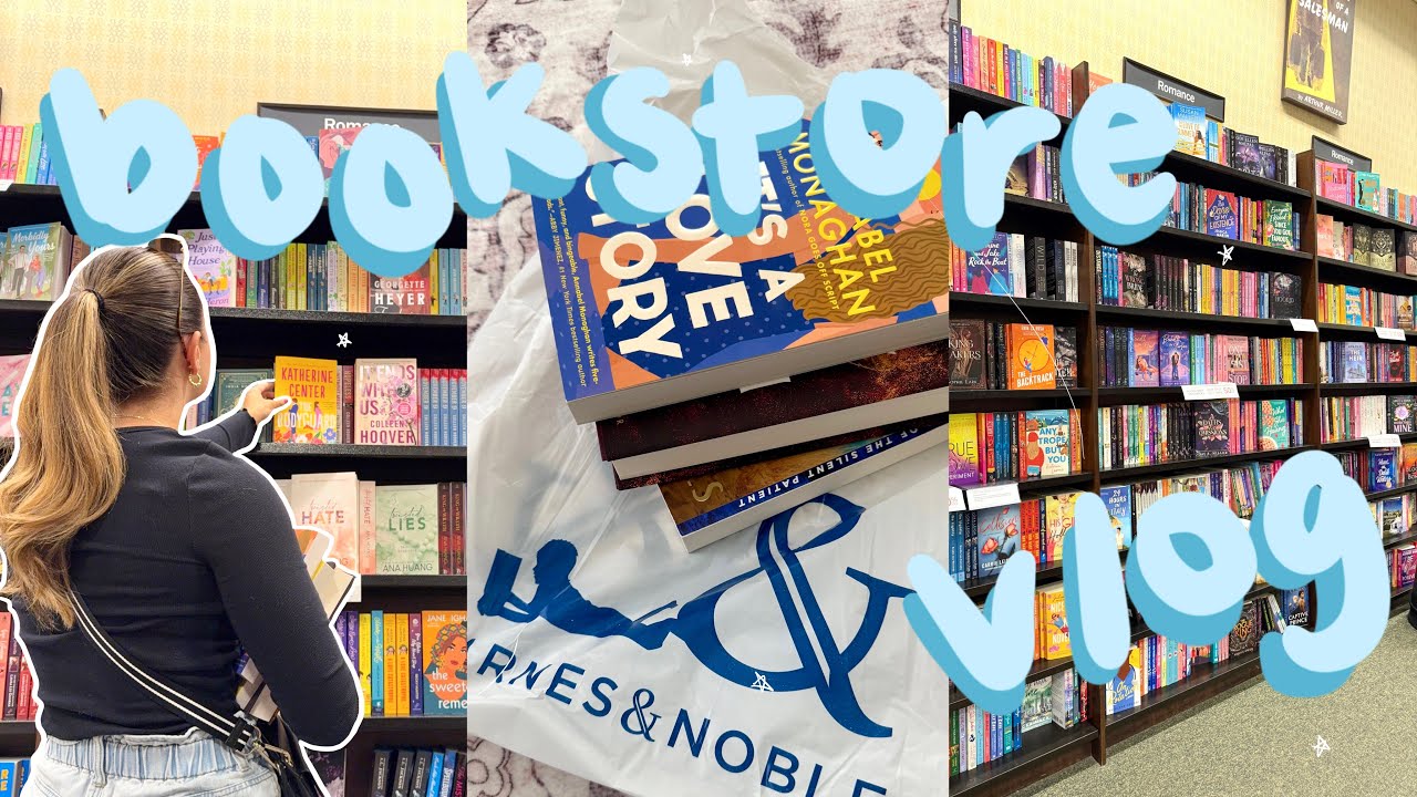 summer bookstore vlog & haul 📚☀️ bookshop with me!