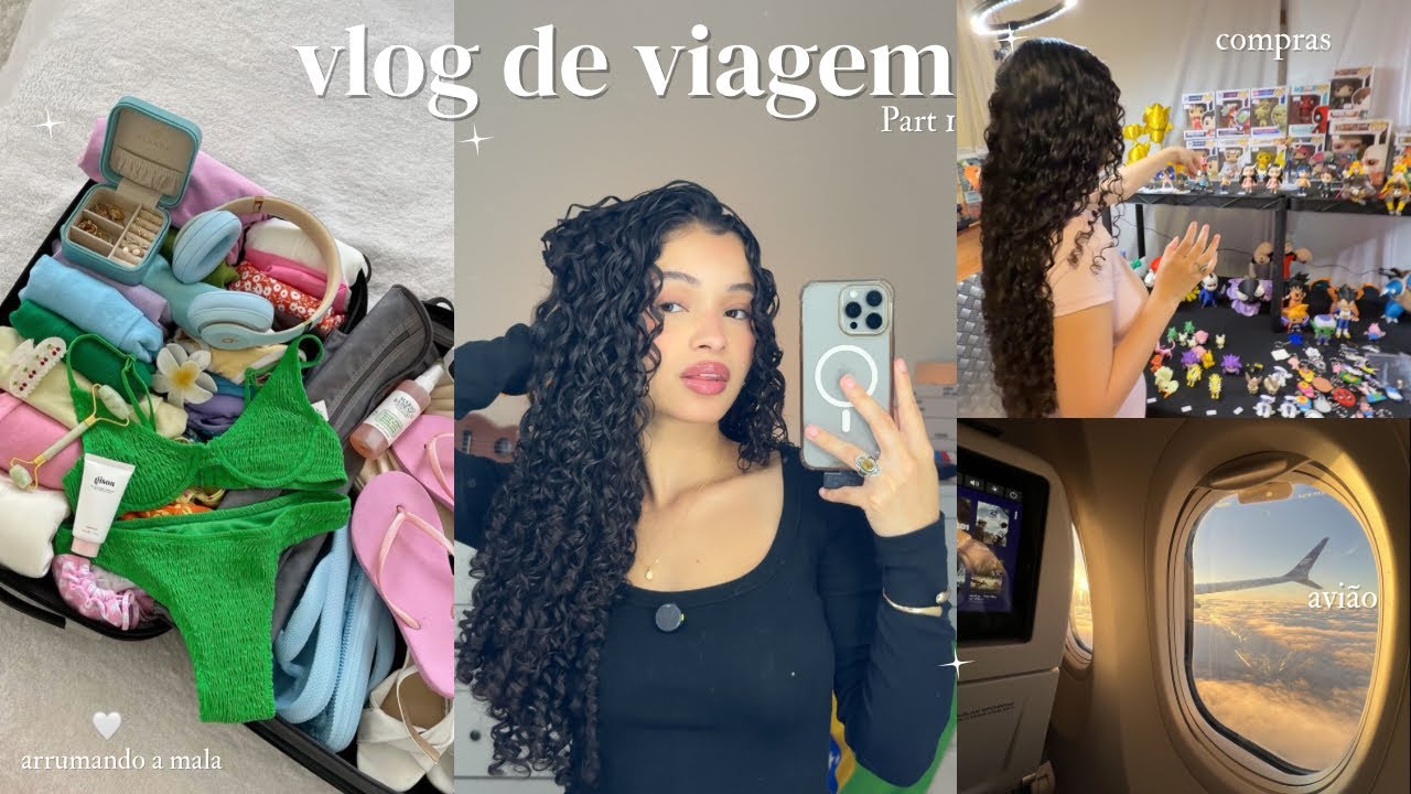 VLOG de viagem | fazendo as malas, pré praia⭐️