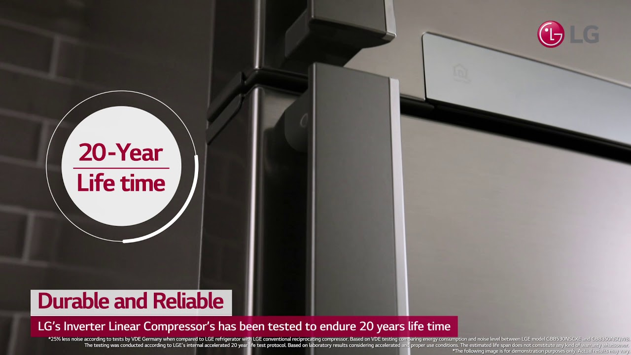LG Inverter Linear Compressor Refrigerator - Durable & Long Lasting | LG South Africa