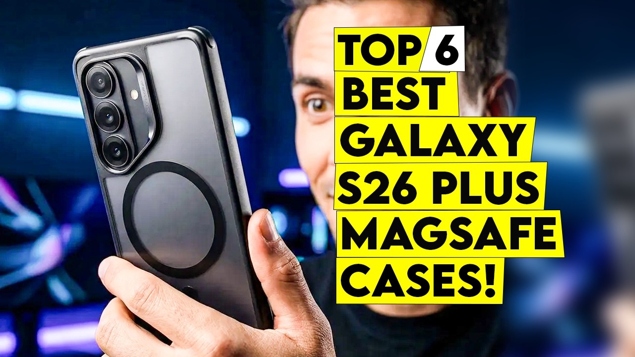 Топ-6 лучших чехлов MagSafe для Galaxy S26 Plus 🔥 – самая надежная магнитная защита