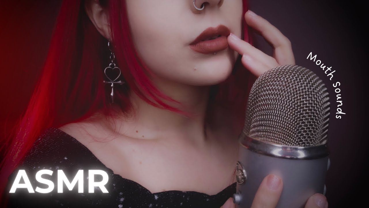 ASMR ✨ Sticky and Slow Mouth sounds (No Talking)