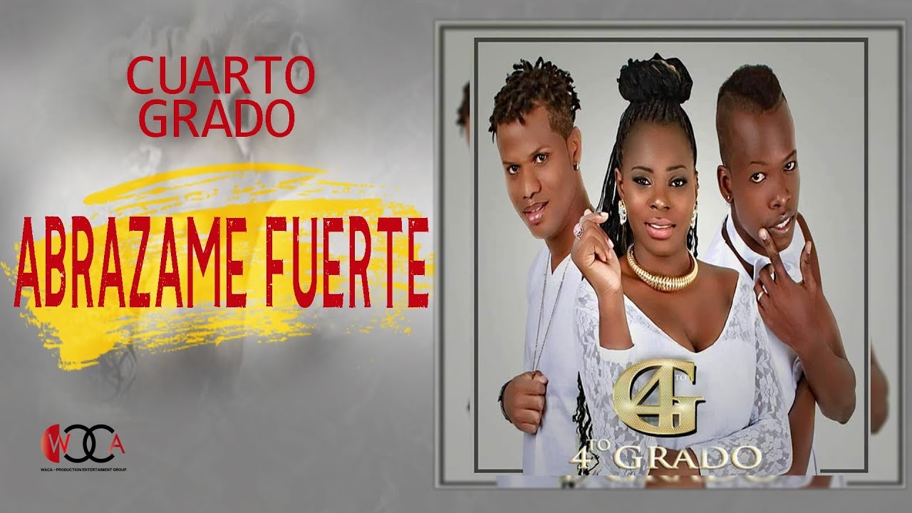 Cuarto Grado - Abr&aacute;zame Fuerte ( Video Letra ) - Salsa Urbana
