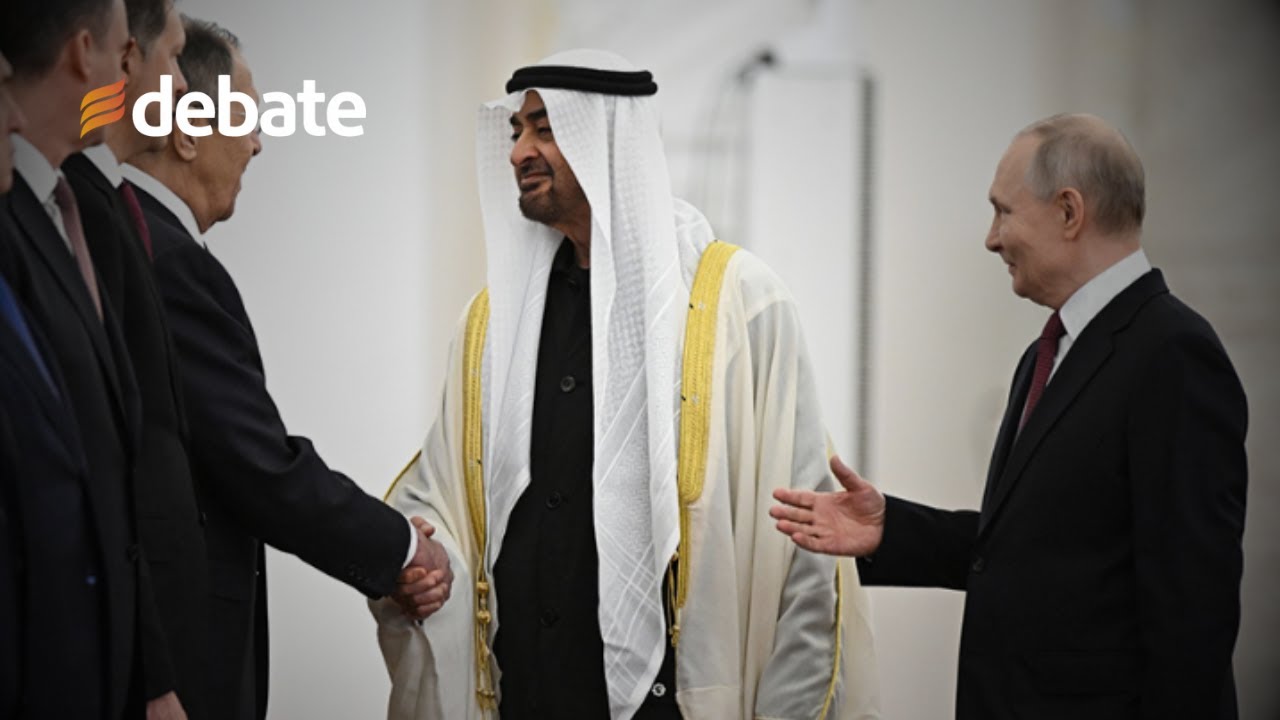 PUTIN Y AL NAHYAN SE REÚNEN EN EL KREMLIN  
