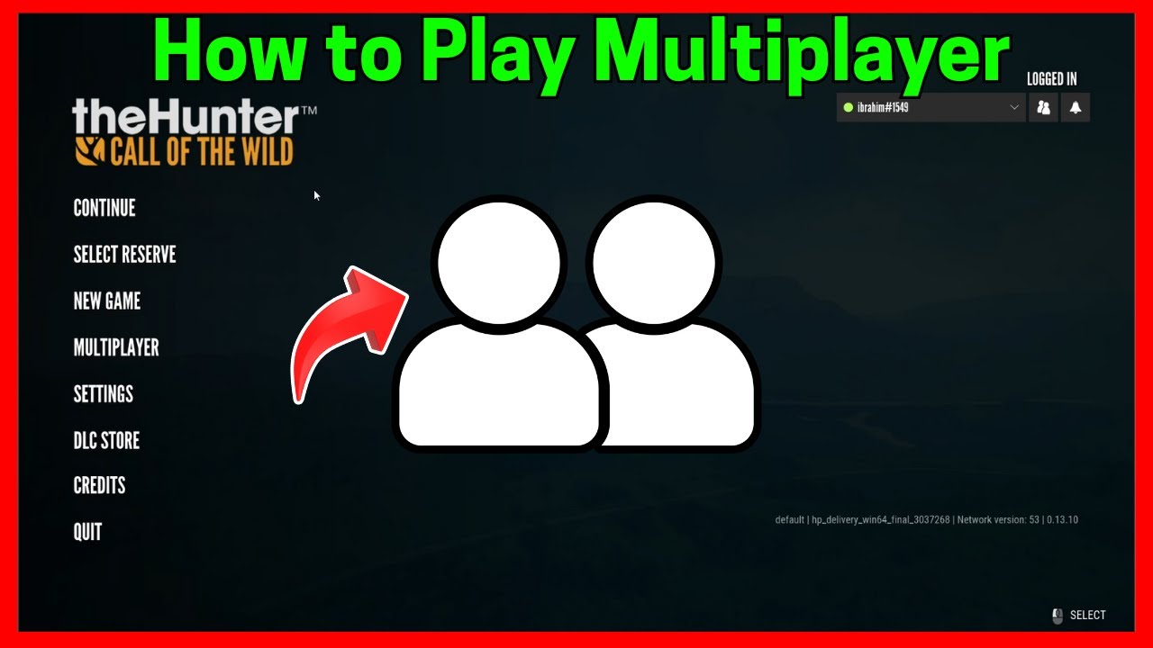 How to Play Multiplayer on The Hunter CALL OF THE WILD (Full Guide)