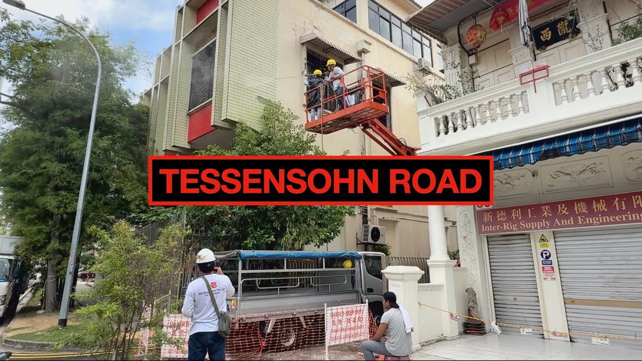 STREETS OF SINGAPORE: TESSENSOHN ROAD  #singapore #walkingtour