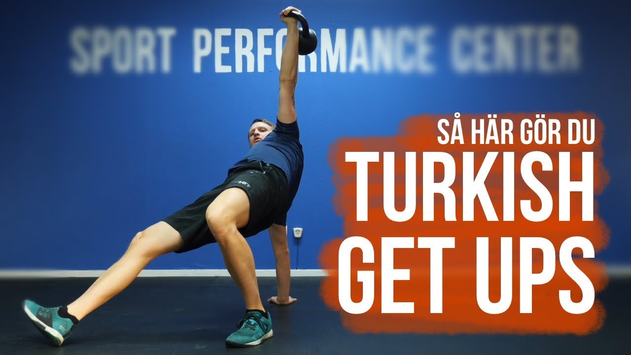 Så här gör du TURKISH GET UPS!