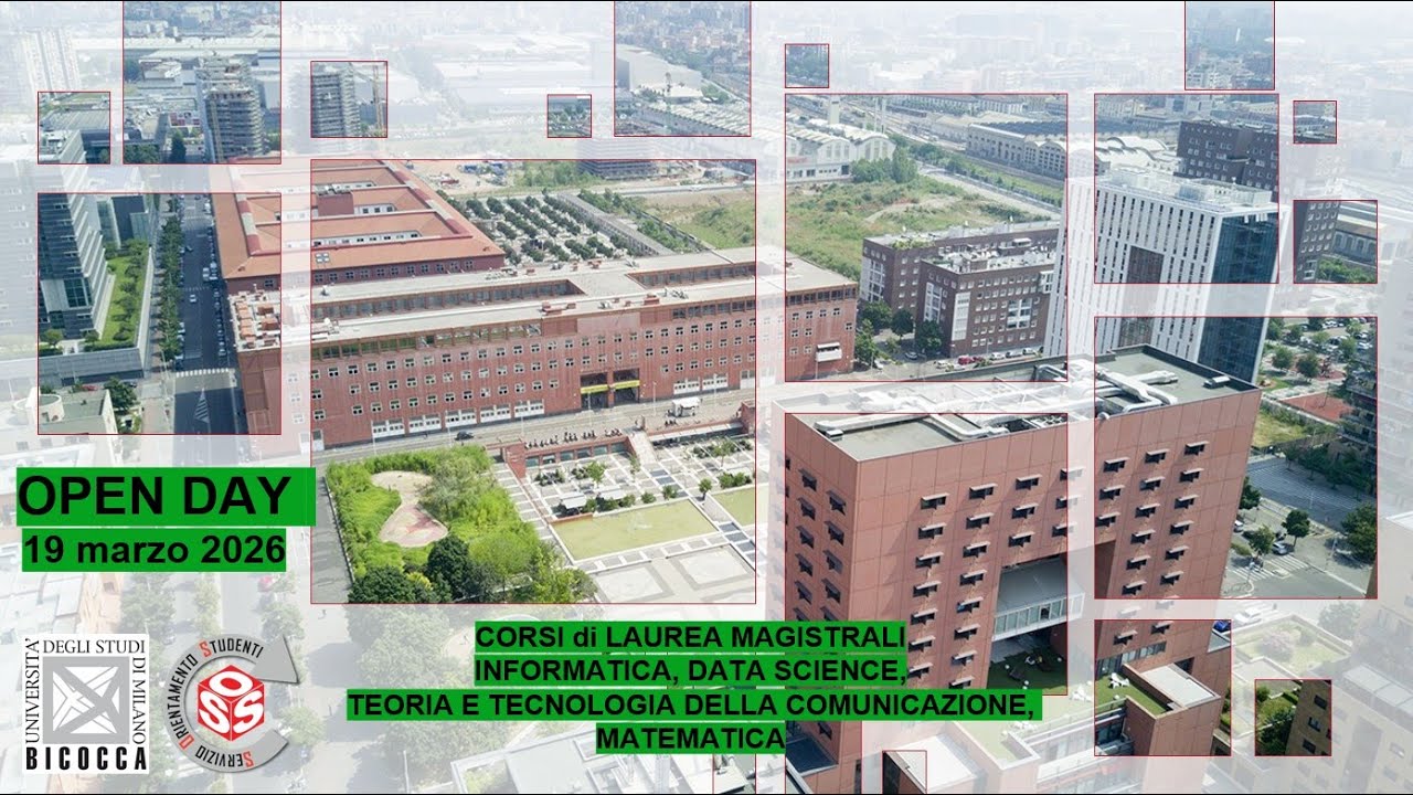 OPEN DAY LM Informatica, Data Science, TTC, Matematica