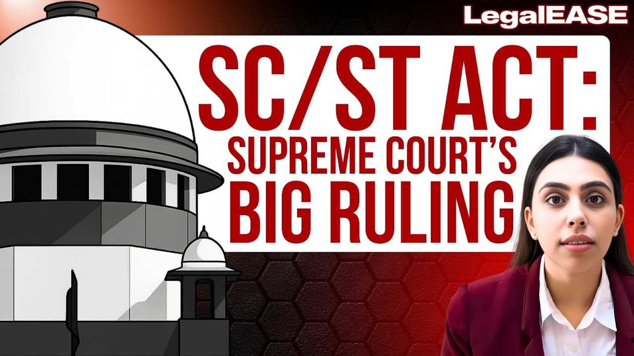 Anticipatory Bail BLOCKED under SC/ST Act! Supreme Court&rsquo;s Landmark 2025 Ruling