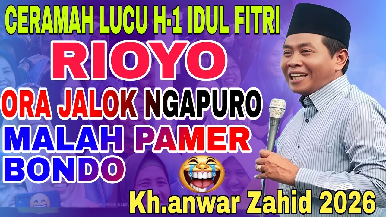 KH ANWAR ZAHID LUCU POLL - MENJELANG HARI RAYA IDUL FITRI 2026