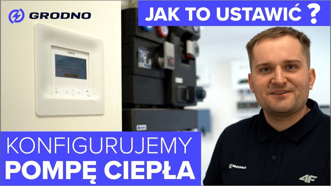JAK skonfigurować POMPĘ CIEPŁA bez błędów? KONFIGURACJA POMPY CIEPŁA krok po kroku. HITACHI YUTAKI S