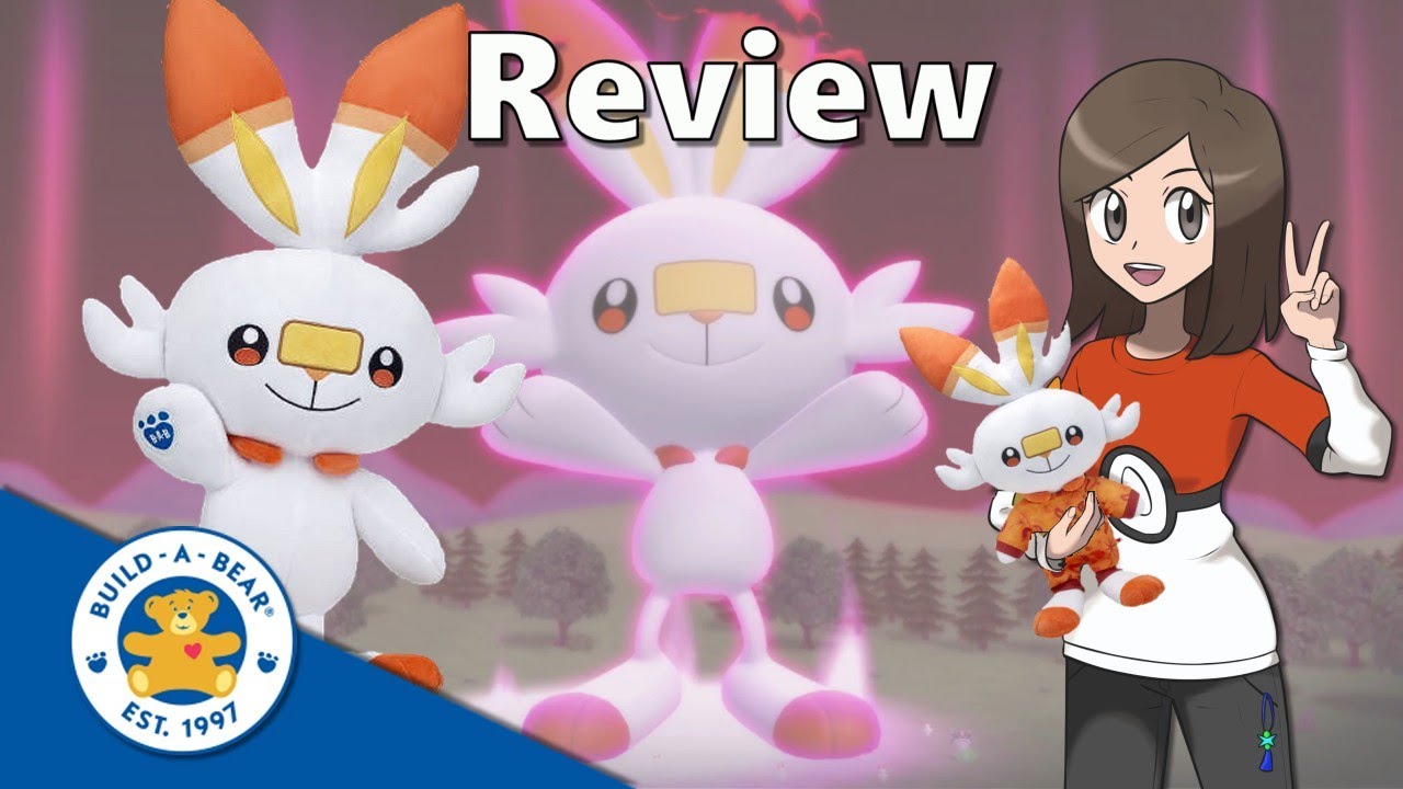 Pokémon Build a Bear Scorbunny Review