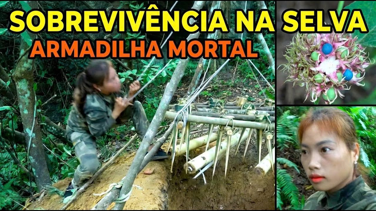 Sobrevivência na Selva é uma ARMADILHA MORTAL!