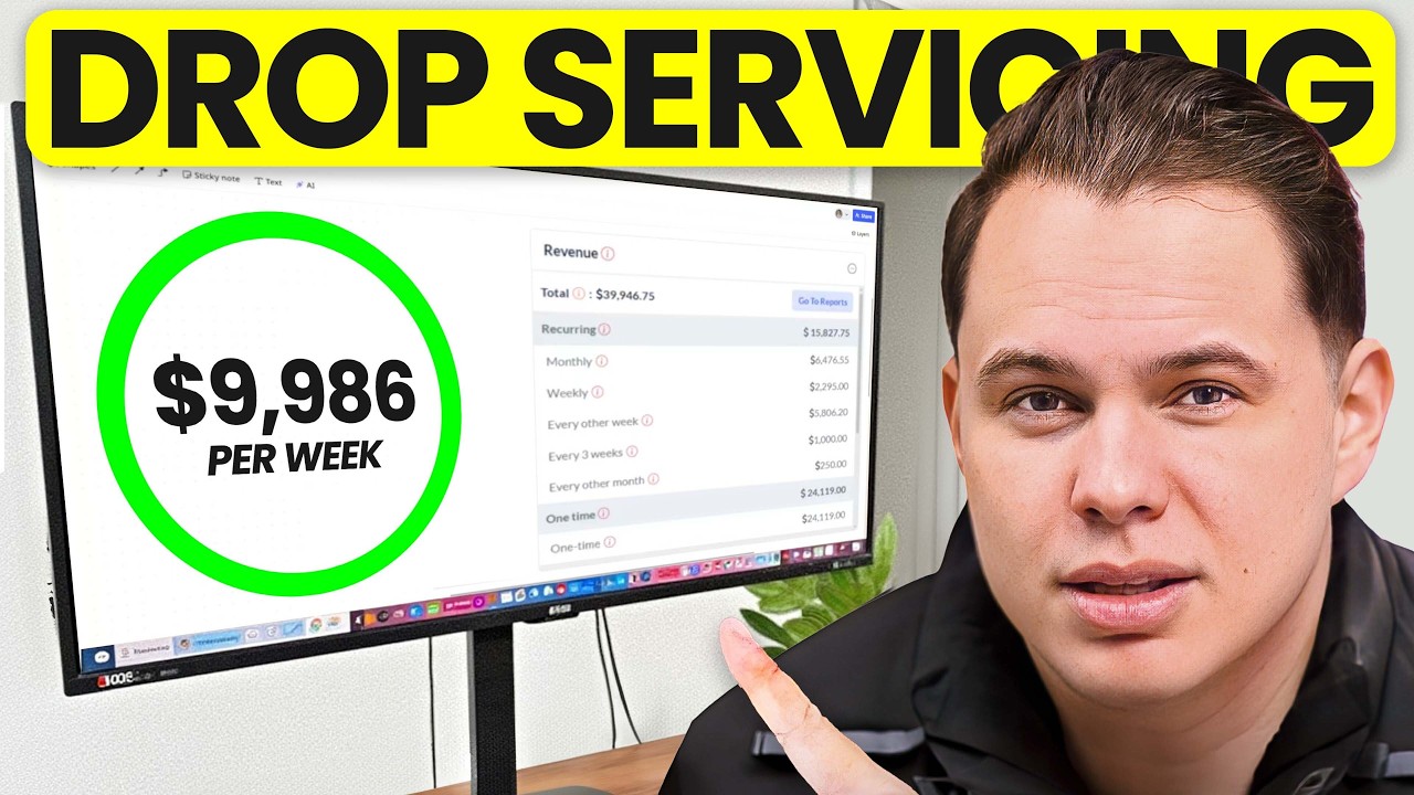 “Drop Servicing” the easiest 10k/month business you've never heard of