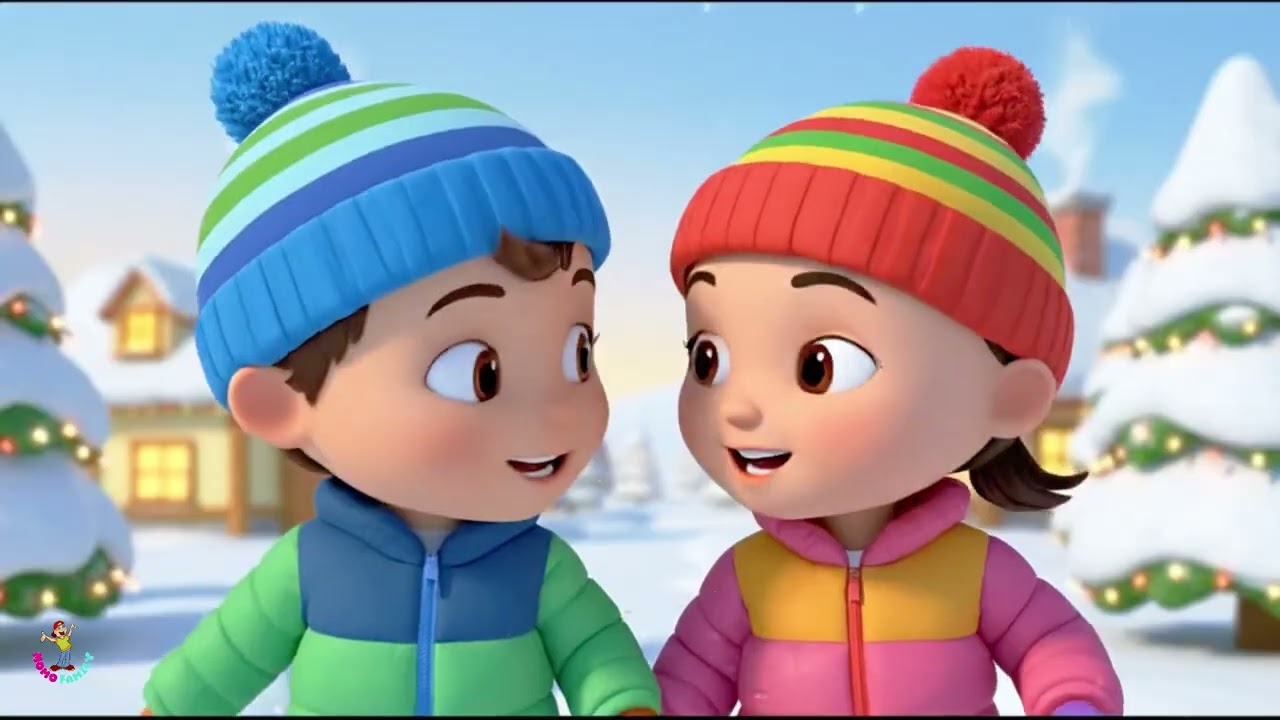 Snow Is Falling Down ❄️☃️| Nursery Rhymes & Kids Songs 