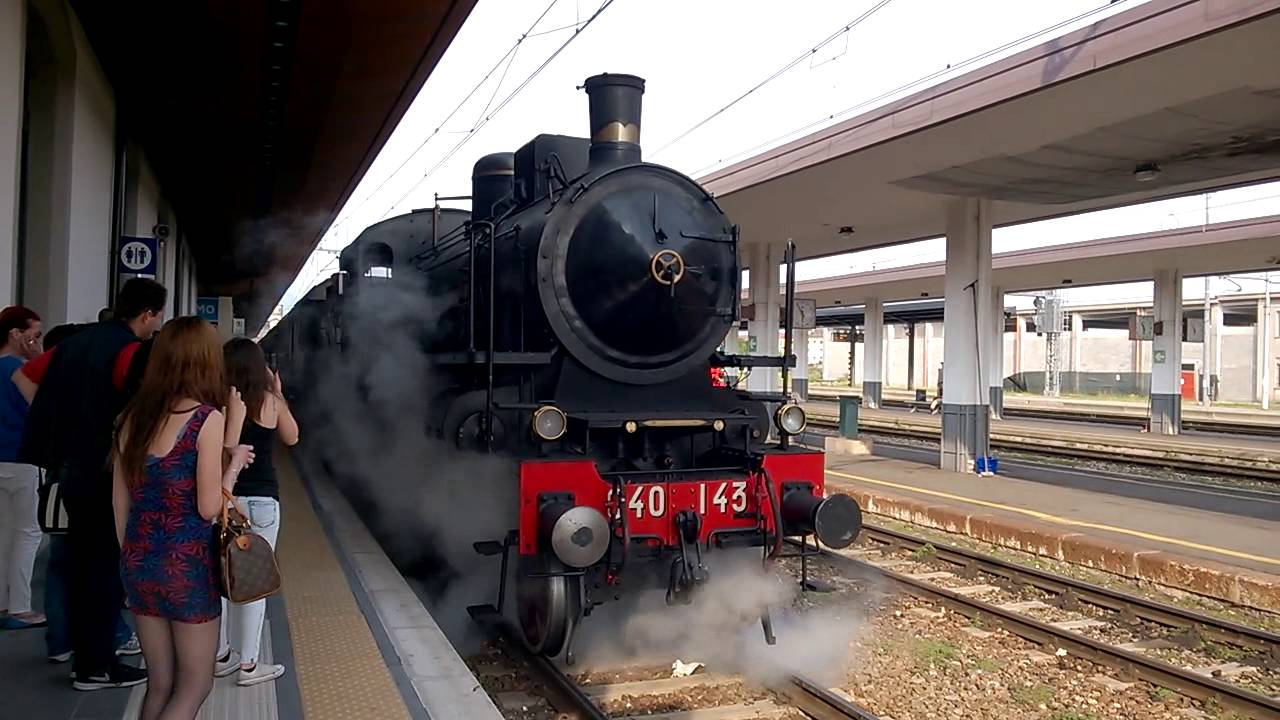 Treno a vapore 31 maggio 2015 Stazione Bergamo