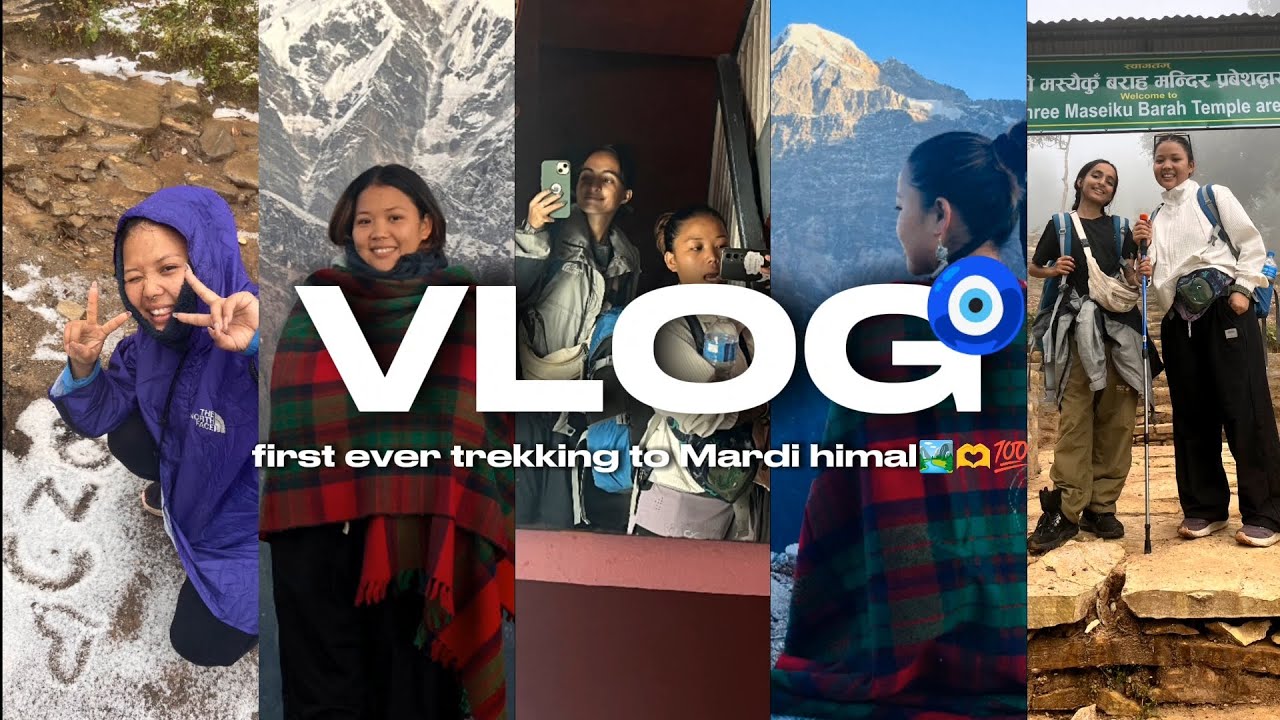 MARDI TREK with SISTER💃🫶                                            #firsttrek #mardihimal #nature