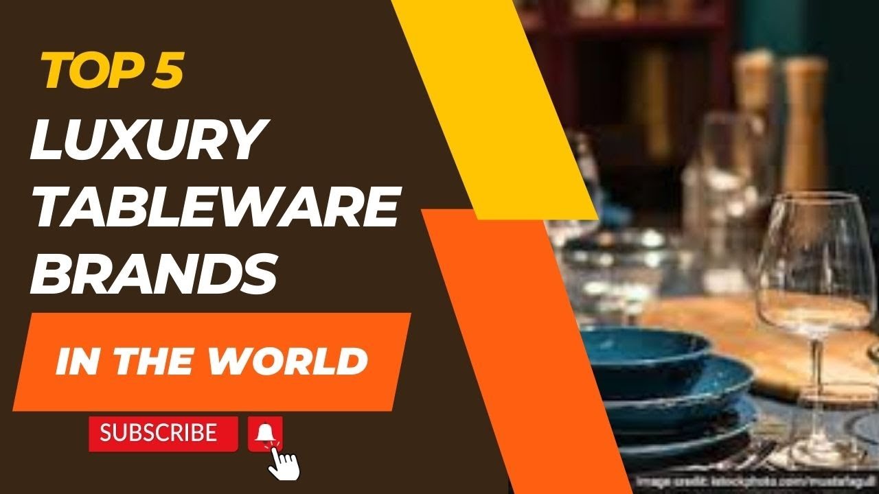 Top 5 Luxury Tableware Brands In The World ARU Automation