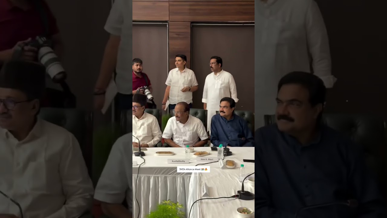 INDIA Alliance Meet ❤️🔥 #congress #kerala #ksu #udf #vdsatheeshan #iuml #inc #congressparty #dks