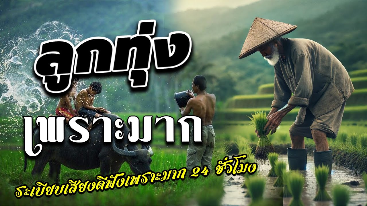 ลูกทุ่งเพราะมาก : ลูกทุ่งเพลงเพราะ100% ฟังต่อเนื่องหลายเพลง 24 ชั่วโมง