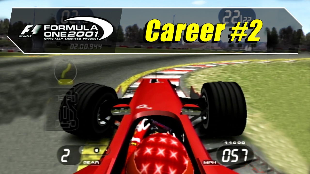 Formula One 2001 (PS2) - Career #2 - Qualifying (1080@60)