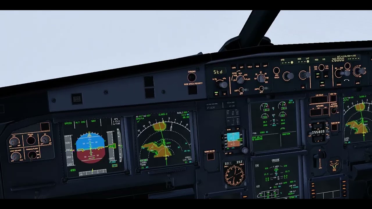 Turbulence Simulation in Xplane-12