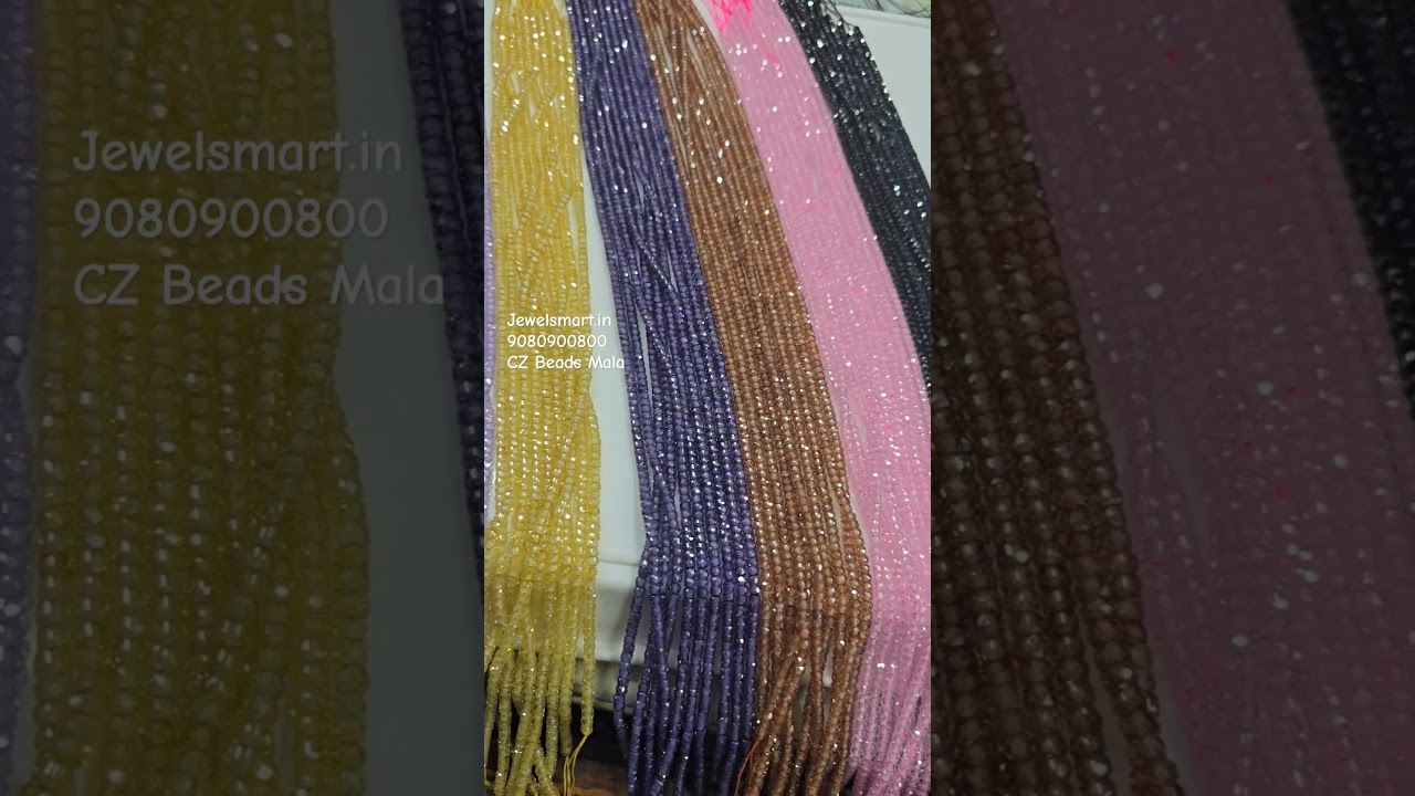 Sparkle & Shine! CZ Beads Mala for a Touch of Elegance 