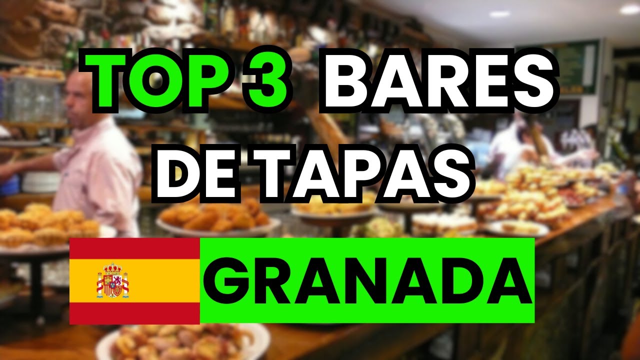 🥇 Los 3 Mejores BARES DE TAPAS en GRANADA (España)