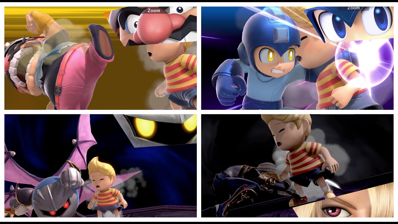 Cinematic Final Smashes on Lucas