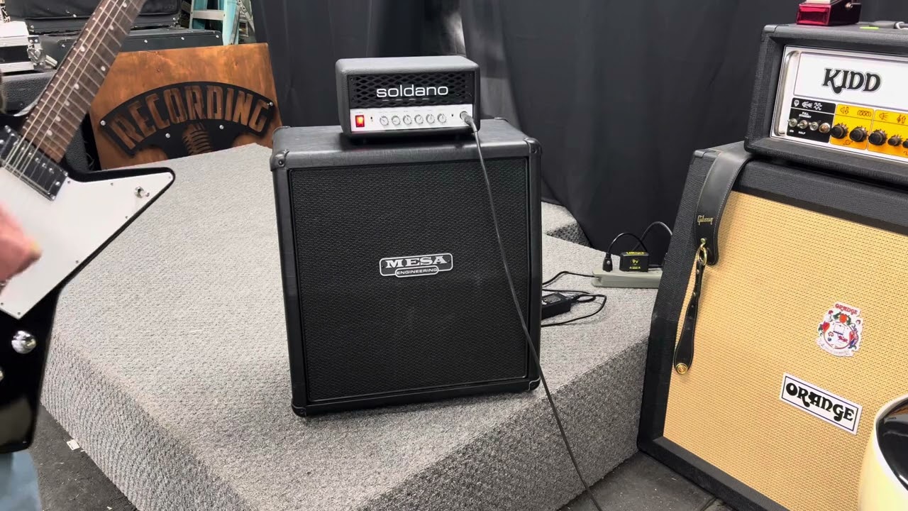 Soldano SLO-Mini ( solid state 30w ) Demo,, “it’s f’n cute”