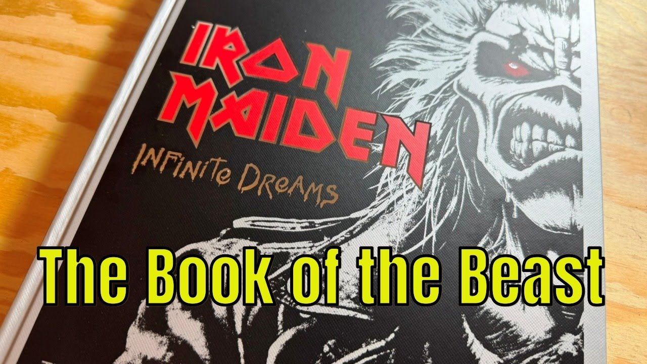 Iron Maiden Infinite Dreams book - unboxing and review