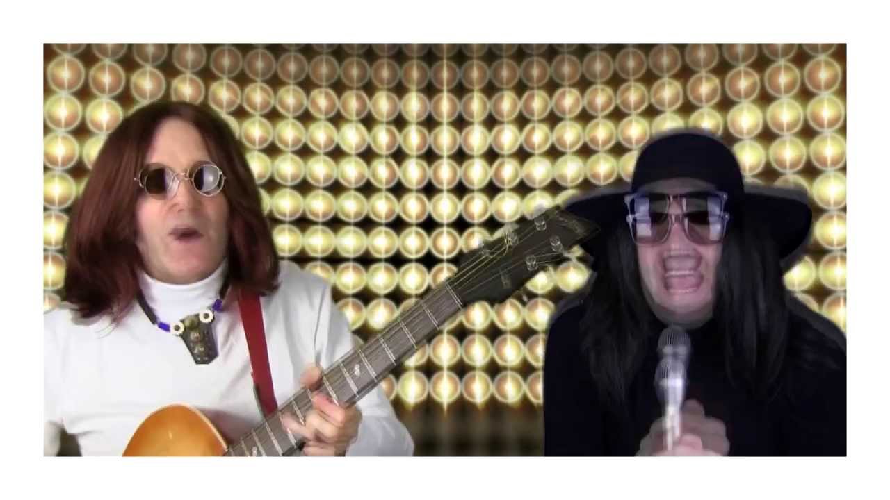John Lennon and Yoko LIVE at GLASTONBURY
