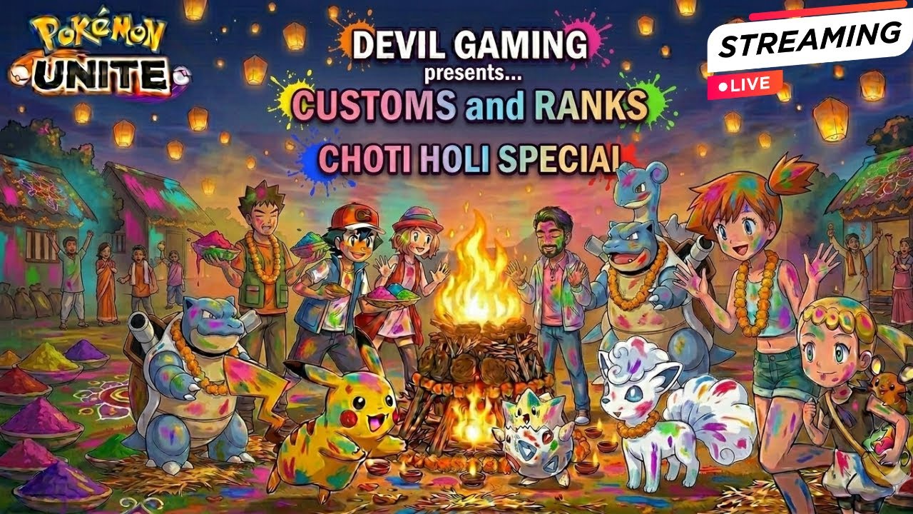 Subscriber Only Custom & Ranked #happyholi #chotiholi #solomode #newseason #zapdos