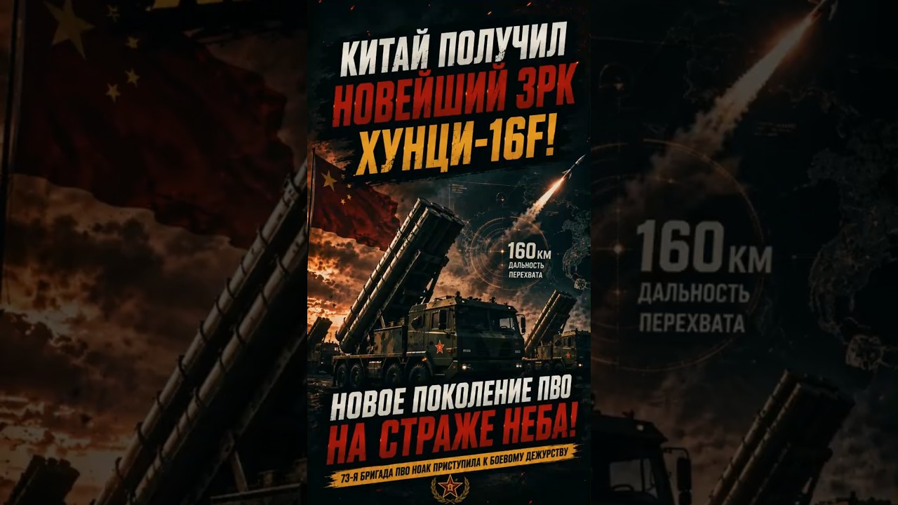 ХУНЦИ-16F: ПОЧЕМУ ЭТО САМАЯ ОПАСНАЯ СИСТЕМА ПВО В МИРЕ? #ВОЕННЫЙОБЗОР #КИТАЙ