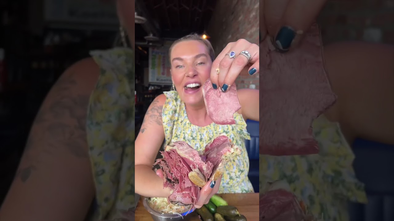 Отрываемся по полной в Lido Kosher Deli на Лонг-Айленде, штат Нью-Йорк! Один из наших любимых евр...
